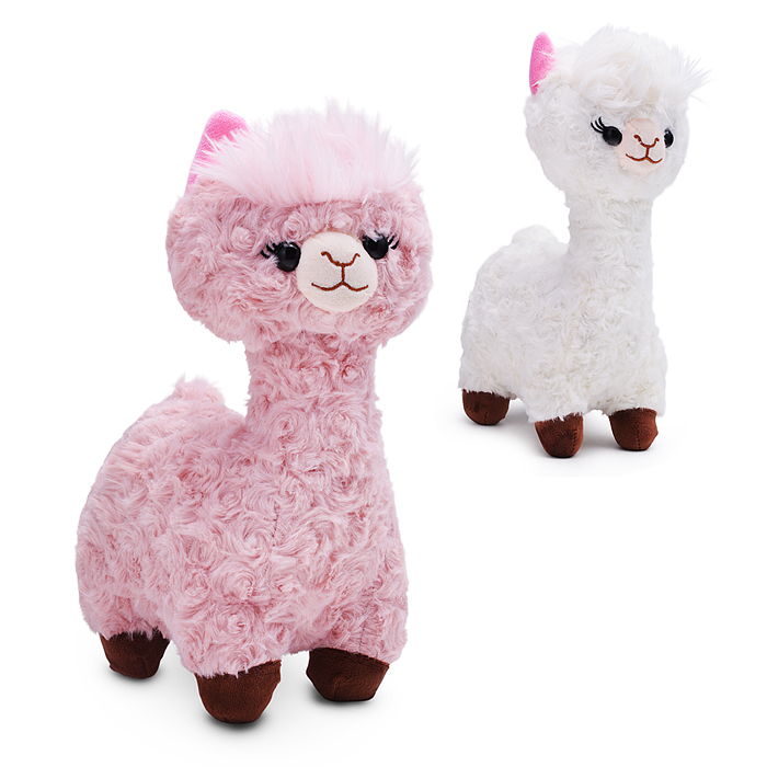 Мягкая игрушка M1738 "Альпака Мира" 20 см