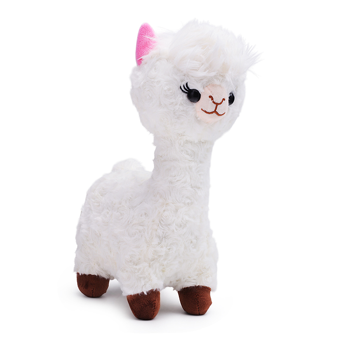 Мягкая игрушка M1738 "Альпака Мира" 20 см