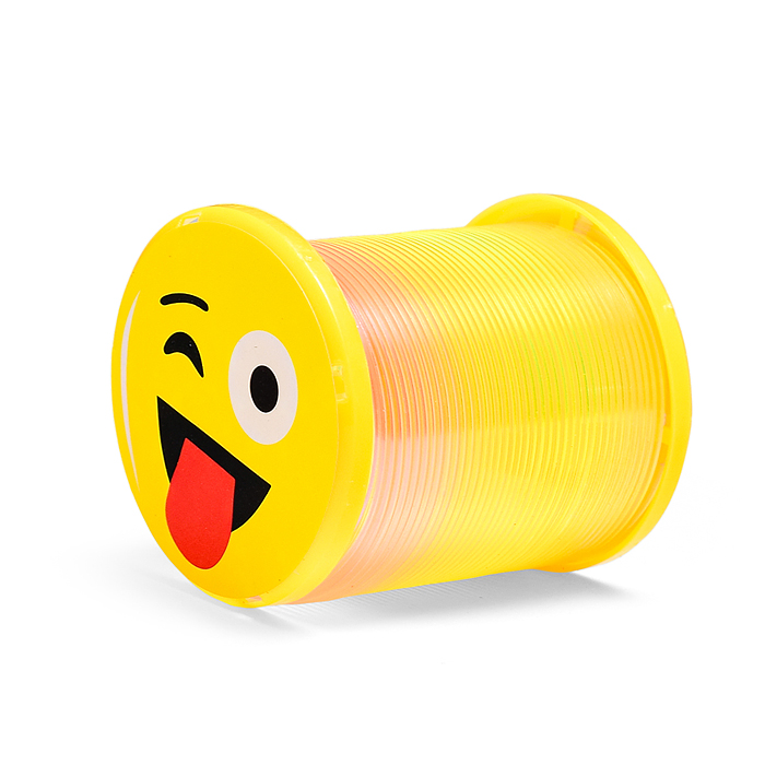 Игрушка-пружинка D1218-T6 "Радостный смайлик"