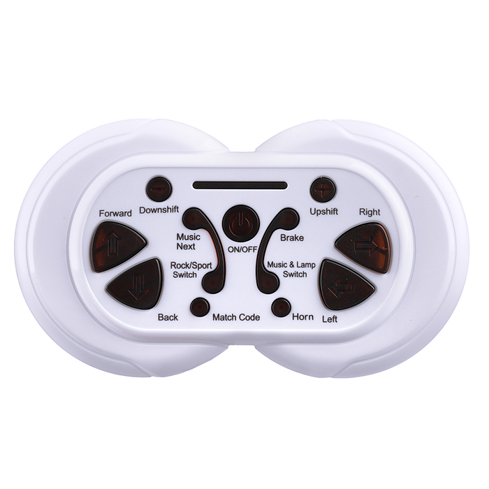 Электромобиль U023429Y "Турбо" на аккумуляторе, с р/у управлением, в коробке (желтый)