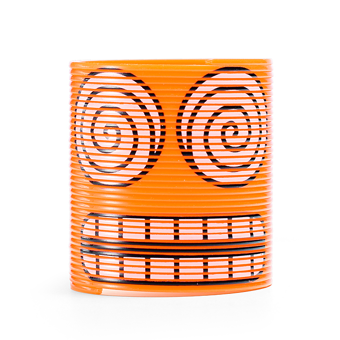 Игрушка-пружинка D45-2GR "Смайлик"