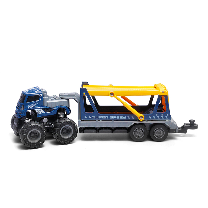 Машина KLX600-402 "Большой прицеп эвакуатор" 1:43 в коробке