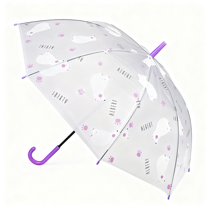 Зонт детский 00-7912 "Белые мишки" (55см.)