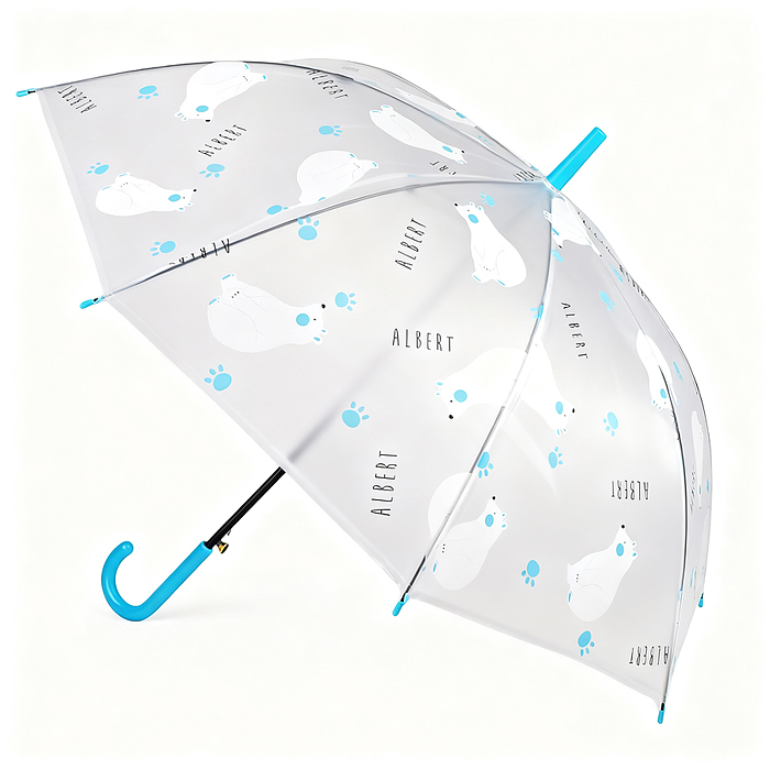 Зонт детский 00-7912 "Белые мишки" (55см.)