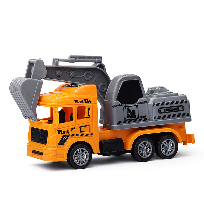 Машина KLX800-261 "Перевозчик спецтехники" ( свет,звук) в коробке