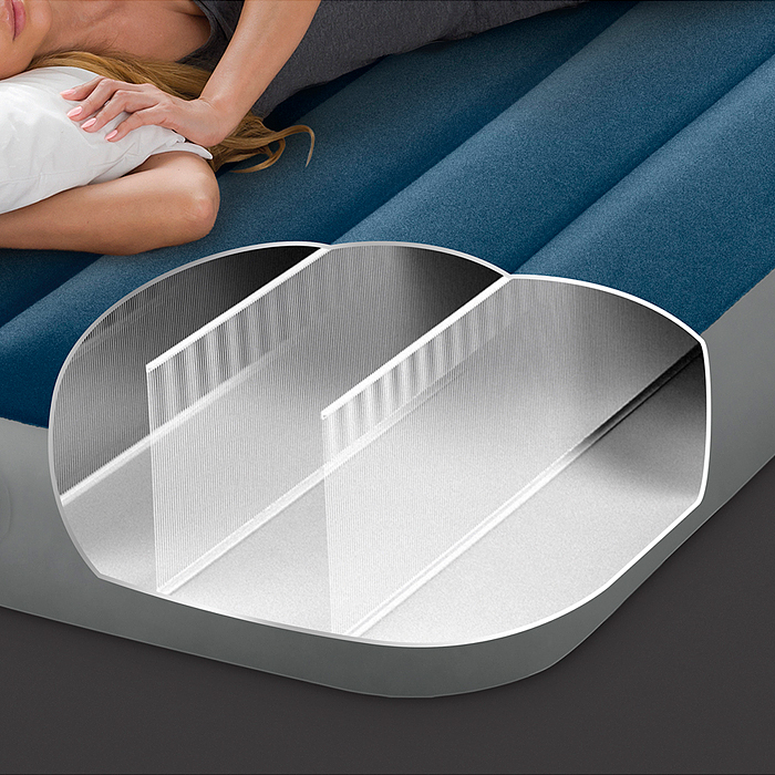 Фото к товару Надувной матрас 99х191х25см "Prestige" встр. насос аккумуляторный, до 136кг, 64187NP INTEX Надувной матрас 99х191х25см "Prestige" встр. насос аккумуляторный, до 136кг, 64187NP INTEX