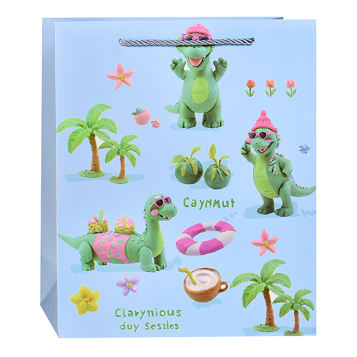 Пакет подарочный 00-7768 "Игровое чудо" 32*26*12см.