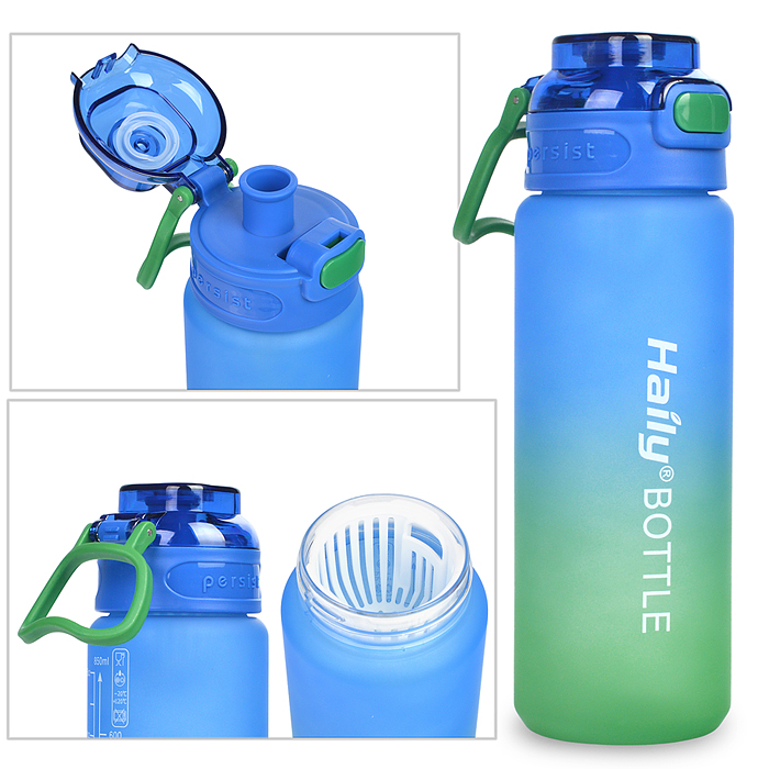 Фото к товару Бутылка 00-4908 спортивная для воды 850 мл. Бутылка 00-4908 спортивная для воды 850 мл.