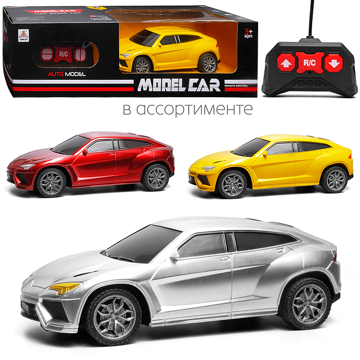 Машина 988-7S "Рэд" р/у, 27 MHz. в коробке