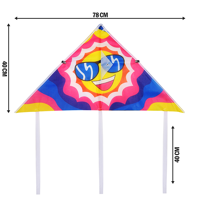 Фото к товару Змей воздушный 00-6289 "Яркий микс" Змей воздушный 00-6289 "Яркий микс"