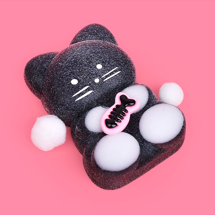 Фото к товару Игрушка -антистресс 00-5529 "Котенок с клубничкой" Игрушка -антистресс 00-5529 "Котенок с клубничкой"