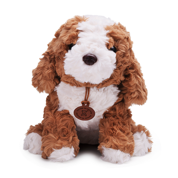 Мягкая игрушка M1735 "Собака Руни" 30 см