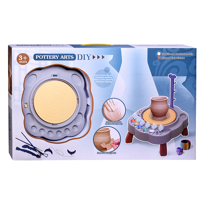 Фото к товару Набор творческая мастерская ZY111 "Глиняный мастер" в коробке Набор творческая мастерская ZY111 "Глиняный мастер" в коробке