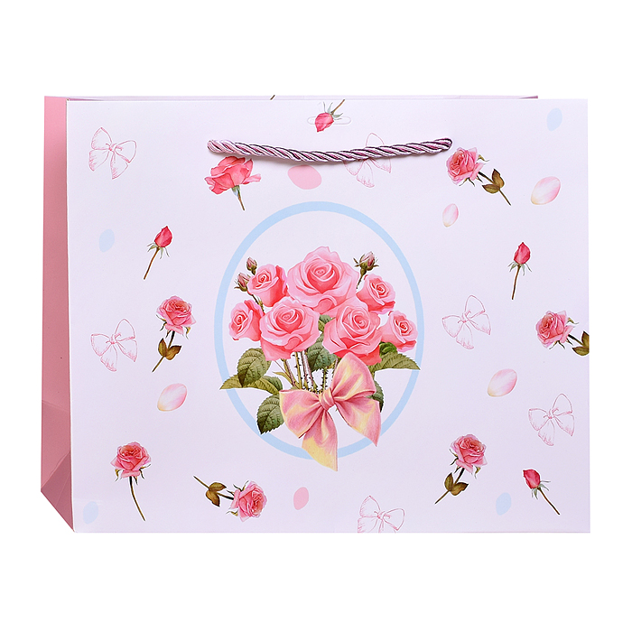 Пакет подарочный 00-7763 "Подарок весны" 24,5*29,5*9,5см.