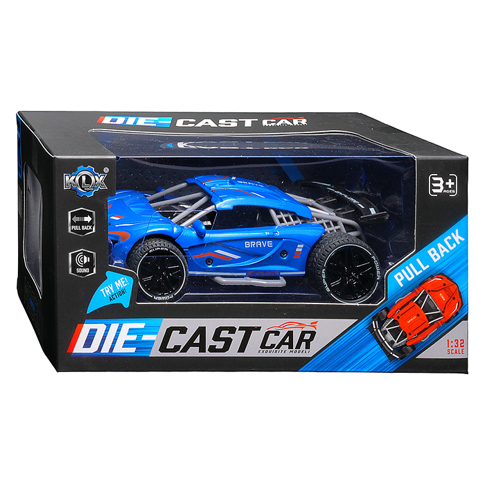 Машина KLX600-320 "Гоночная 2" (свет,звук) в коробке