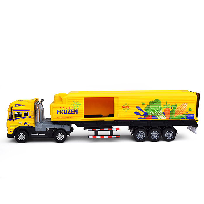 Машина KLX800-26 "Фура- Авторефрижератор" (свет,звук) в коробке