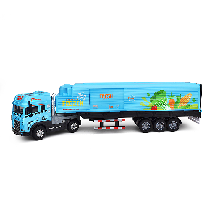 Машина KLX800-26 "Фура- Авторефрижератор" (свет,звук) в коробке