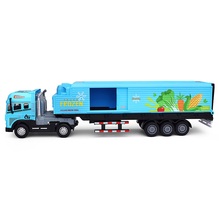 Машина KLX800-26 "Фура- Авторефрижератор" (свет,звук) в коробке