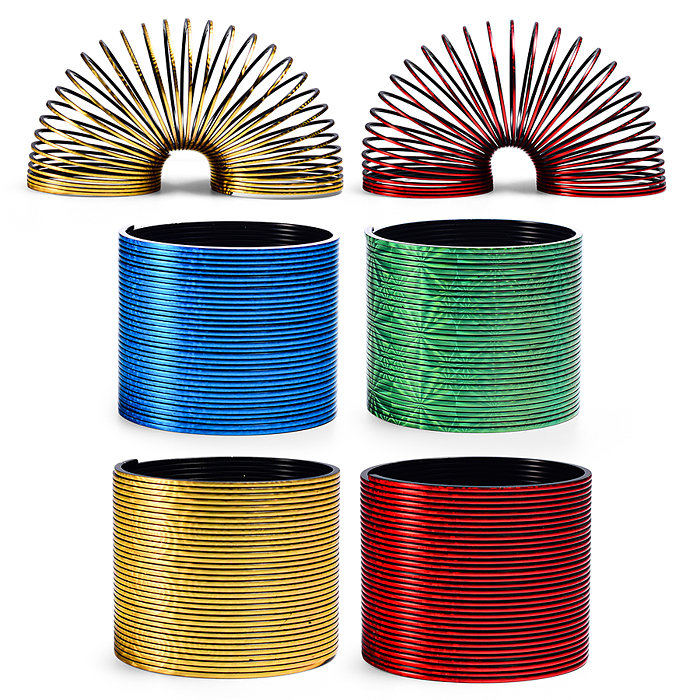 Игрушка-пружинка A0518-D4R "Металик"