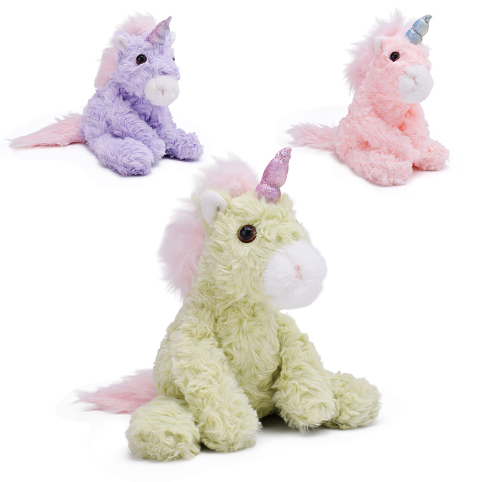 Мягкая игрушка M1731 "Лошадка-единорожик" 28 см