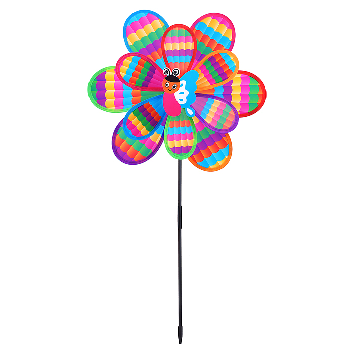 Фото к товару Ветерок 00-5883 "Радужная пчелка" 37*12*73 см., в пакете Ветерок 00-5883 "Радужная пчелка" 37*12*73 см., в пакете