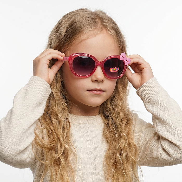 Очки детские 00-8142 "Стильный бантик"