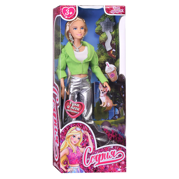 Фото к товару Кукла София 29 см, (руки и ноги сгиб, акс,) в коробке Кукла София 29 см, (руки и ноги сгиб, акс,) в коробке