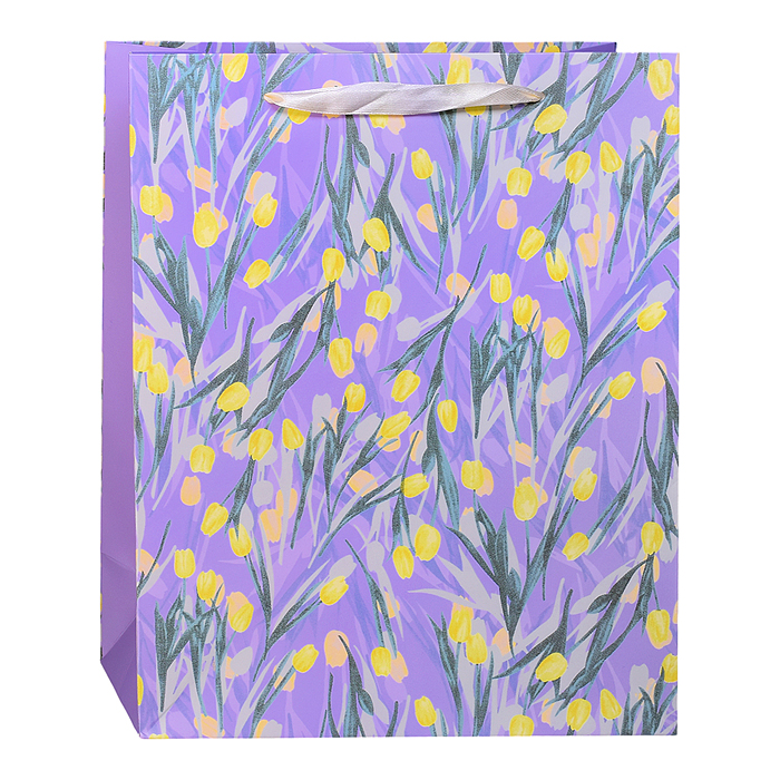 Пакет подарочный 00-7757 "Весеннее настроение" 32*26*12см.