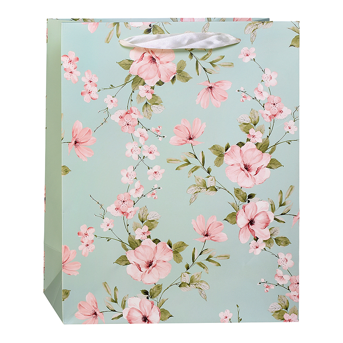 Пакет подарочный 00-7757 "Весеннее настроение" 32*26*12см.