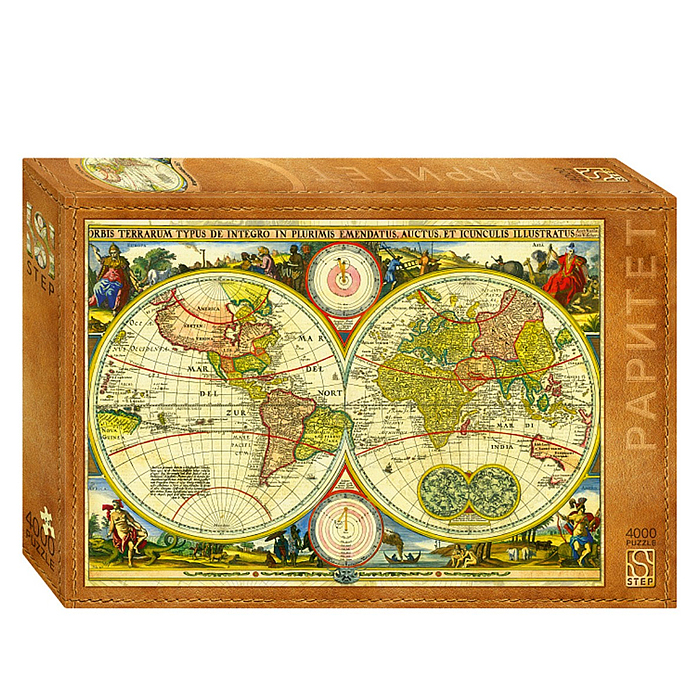 Пазлы 4000 "Историческая карта. 1657"