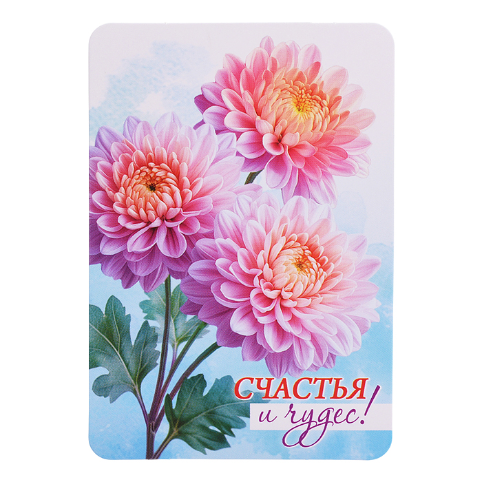 Набор мини-открыток "Акварельные цветы"