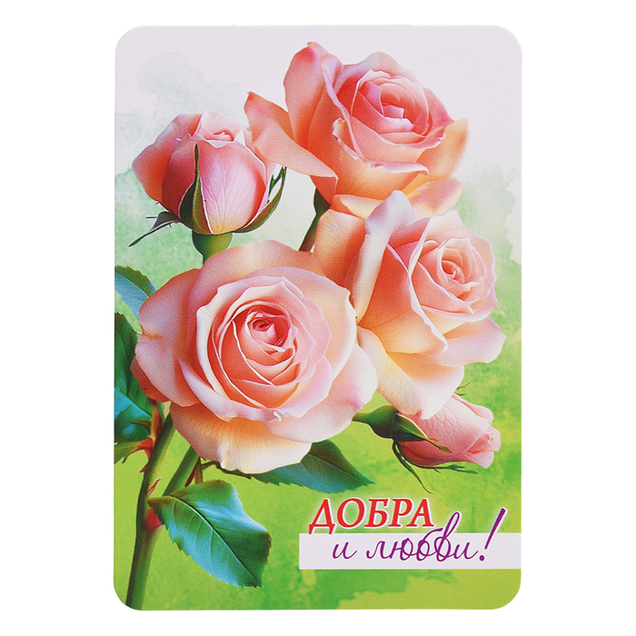 Набор мини-открыток "Акварельные цветы"