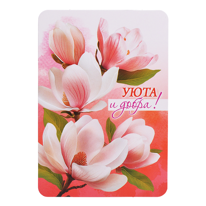 Набор мини-открыток "Акварельные цветы"