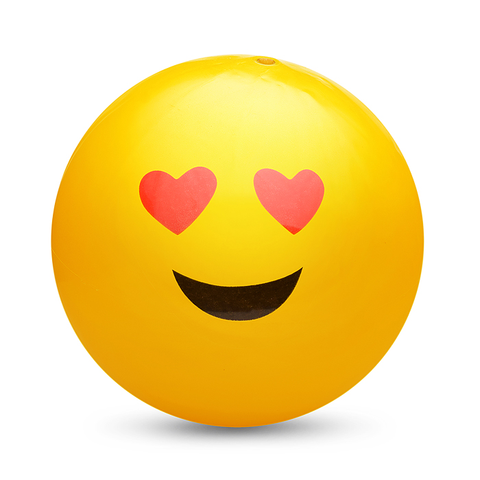 Мяч детский надувной 00-4000 "Смайлик" 60г.