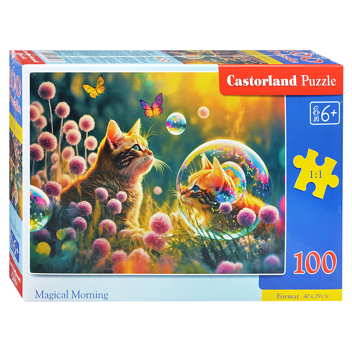 Пазлы 100 "Волшебное утро" Premium