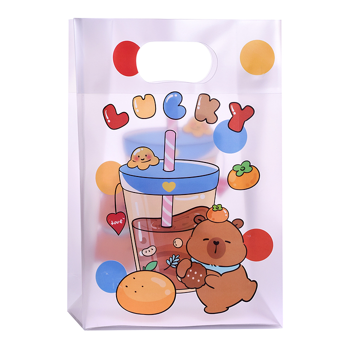 Пакет подарочный 00-7770 "Капибара" 35*24*10см.