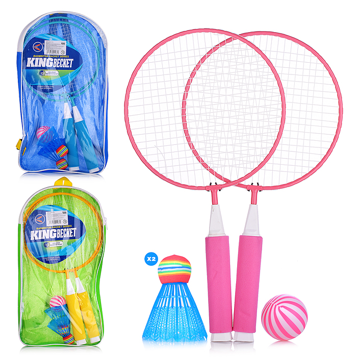 Набор бадминтон 00-5770 цвет в ассортименте, в сумке