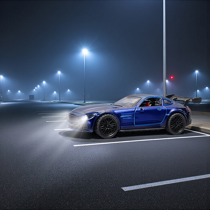 Машина 3611A-1 "Металлика" 1:36 в коробке