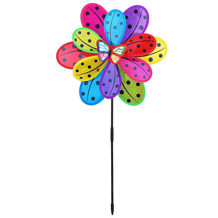 Ветерок 00-5881 "Цветок в горошек" 37*12*75 см., в пакете