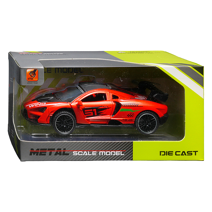 Машина  3252B "Гипер кар" 1: 32  в коробке