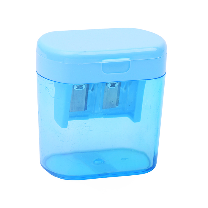 Фото к товару Точилка для карандашей "Pastel" 2 отверстия разных диаметров, с контейнером, пластмассовая, Точилка для карандашей "Pastel" 2 отверстия разных диаметров, с контейнером, пластмассовая,