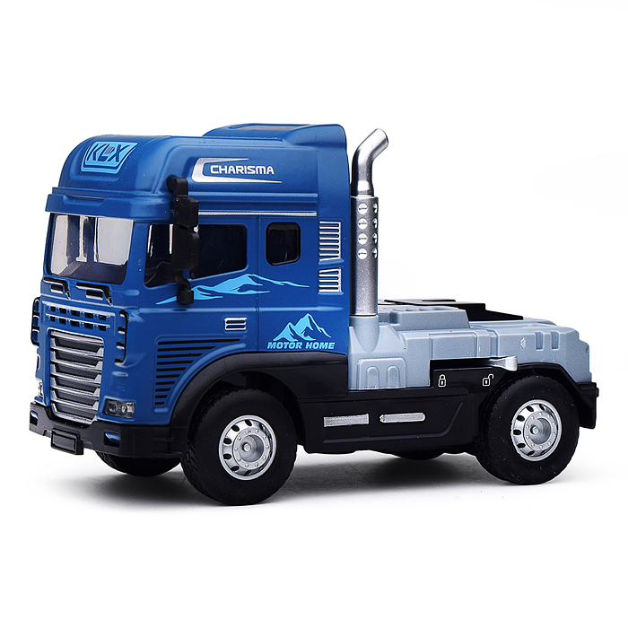 Машина KLX800-23 "Фура Блок- контейнер" (свет,звук) в коробке