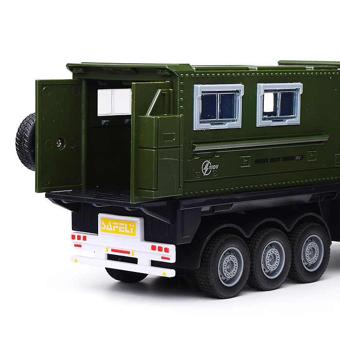 Машина KLX800-23 "Фура Блок- контейнер" (свет,звук) в коробке