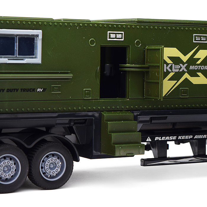 Машина KLX800-23 "Фура Блок- контейнер" (свет,звук) в коробке