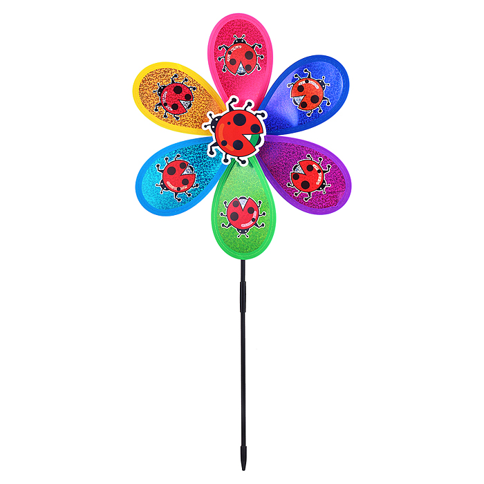 Ветерок 00-5880 "Божьи коровки на лепестках" 29*67 см., в пакете