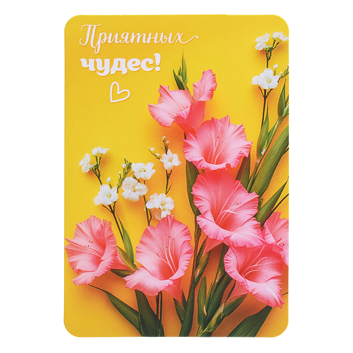 Набор мини-открыток "Прекрасные цветы"