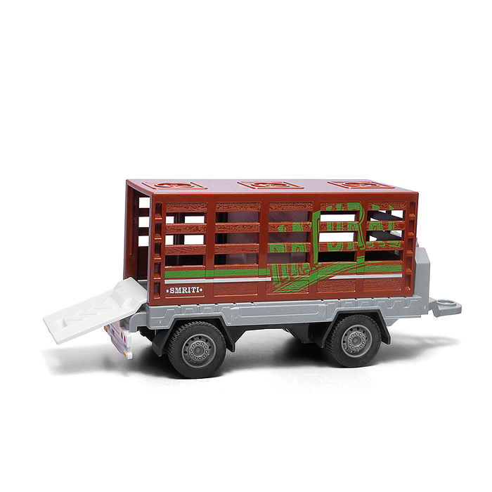 Машина KLX600-400 "Двухзвенный прицеп" 1:43 в коробке