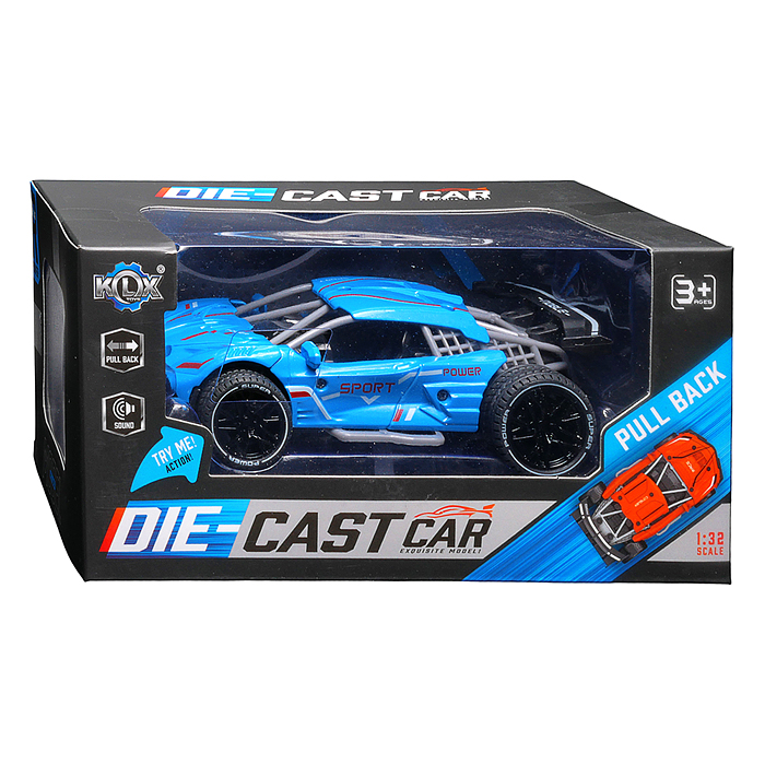 Машина KLX600-321 "Гоночная" (свет,звук)  в коробке