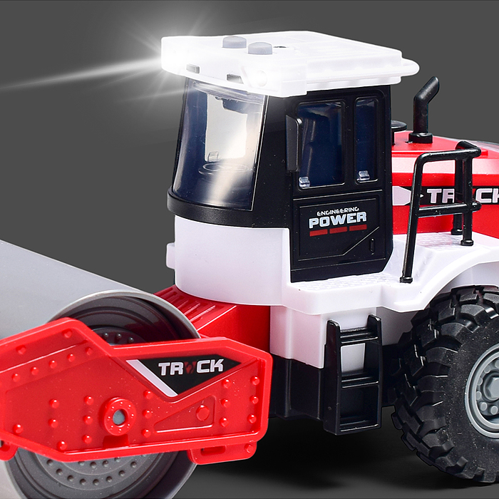 Машина KLX900-18 "Каток" 1:43 ( сет,звук)  в коробке