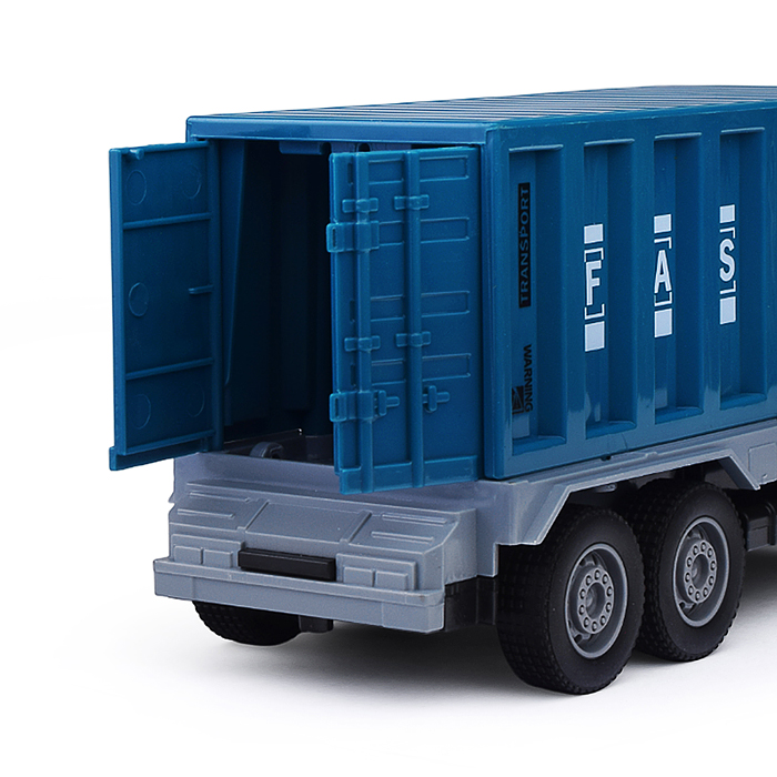 Машина KLX600-189 "Мега контейнер" (свет,звук) в коробке